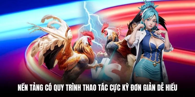 Nền tảng có quy trình thao tác cực kỳ đơn giản dễ hiểu